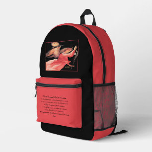 Sac À Dos Imprimé Saint Gabriel l'Archange avec prière