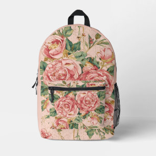 Sac À Dos Imprimé Saint-Valentin romantique avec de belles roses, ro