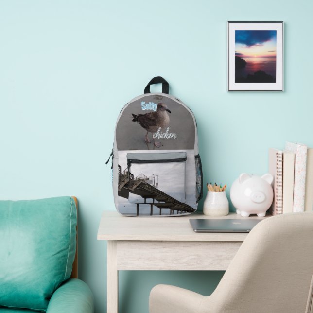 Sac À Dos Imprimé Salty Chicken Print Cut Sew Bag (Insitu)
