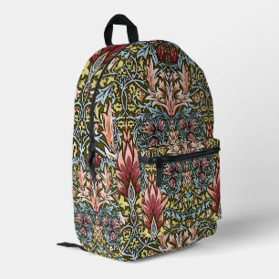 Sac À Dos Imprimé Schéma floral William Morris Snakeshead