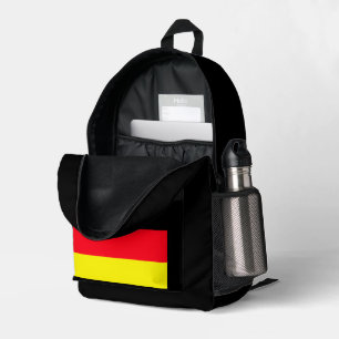 Sac À Dos Imprimé Simple Modern Allemagne drapeau allemand Souvenir