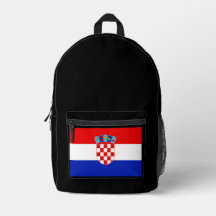 Simple moderne Croatie National Drapeau Souvenir