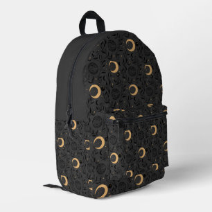 Sac À Dos Imprimé Soleil céleste et Motif de lune