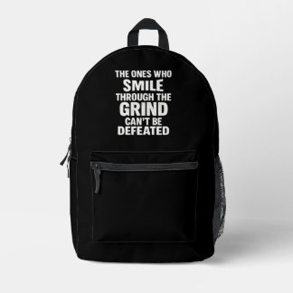 Sac À Dos Imprimé Sourire broyer gymnase motivation citation avec te