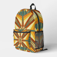 Southwestern Golden Sun Rays Design indien