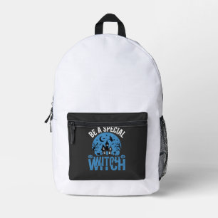 Sac À Dos Imprimé Soyez un design de Halloween de sorcière spéciale_
