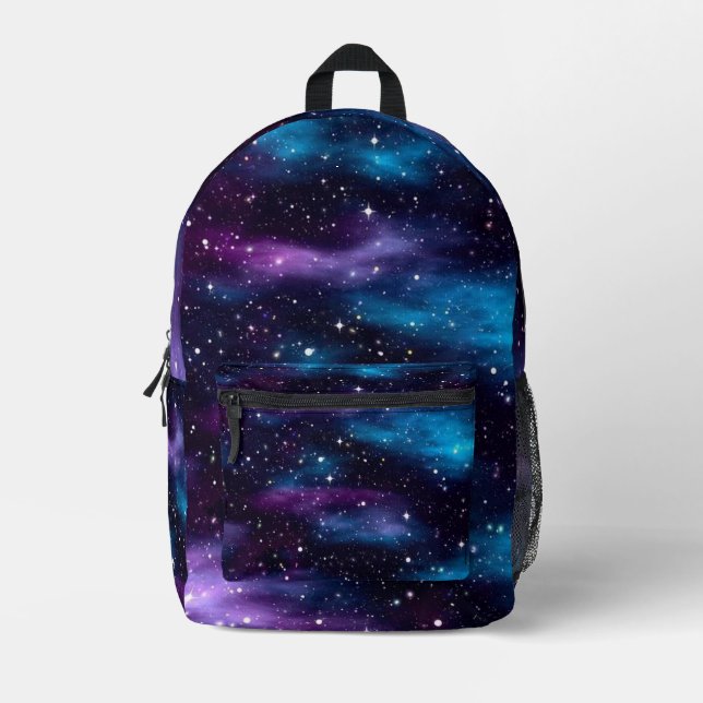 Sac À Dos Imprimé Starry Sky Galaxy (Recto)