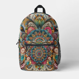 Sac À Dos Imprimé Style bohème