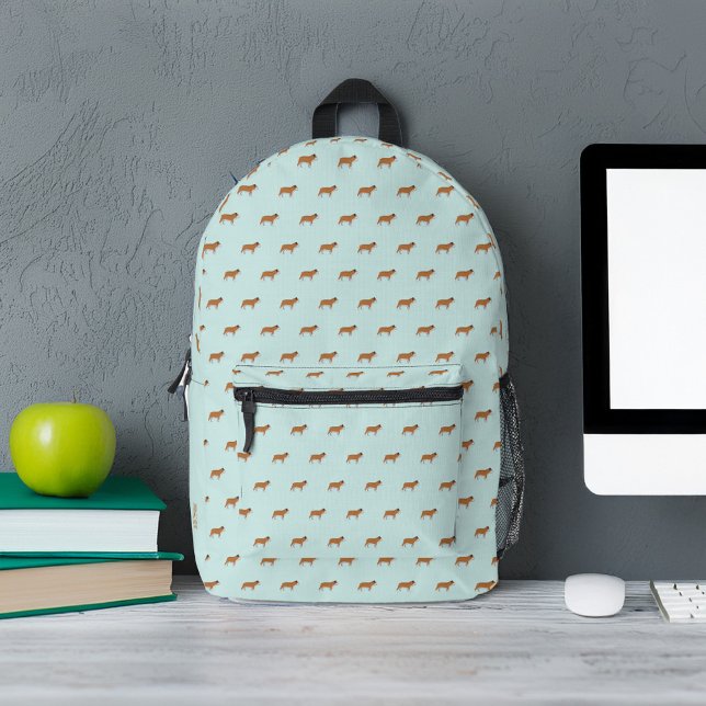 Sac À Dos Imprimé Sweet Bulldogs Motif personnalisé (Créateur téléchargé)