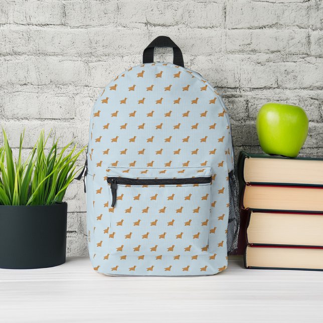Sac À Dos Imprimé Sweet Cocker Spaniel Chiens Motif Personnalisé (Créateur téléchargé)