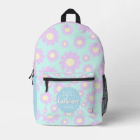 Sweet Daisy Baby Pastel bleu rose jaune