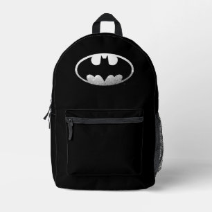 Sac À Dos Imprimé Symbole Batman   Logo Grainy