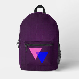 Sac À Dos Imprimé symbole de bisexualité