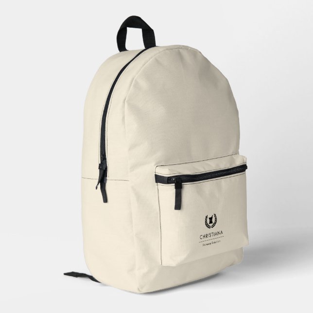 Sac À Dos Imprimé Symbole de pharmacie élégante personnalisé (Coin arrière gauche)