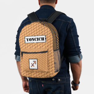 Sac À Dos Imprimé Symbole zodiaque Sagittarius Élément par K Yoncich