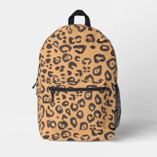 Sac À Dos Imprimé Tableau Motif animal Empreinte de léopard
