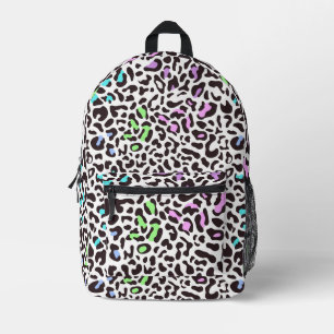 Sac À Dos Imprimé Taches de léopard pastel graphique N&B