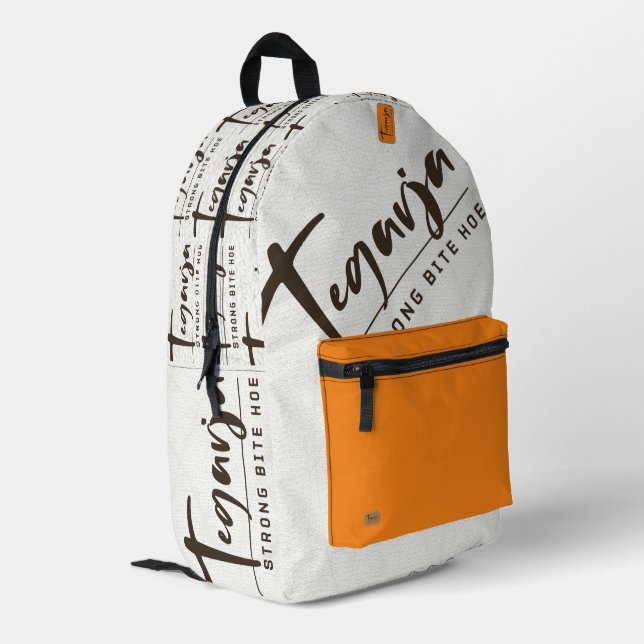 SAC À DOS IMPRIMÉ TEGARJA (Coin arrière gauche)