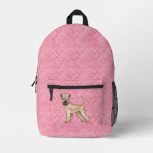 Sac À Dos Imprimé Tervueren à poil doux Motif Cœur Amour Chien
