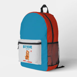 Sac À Dos Imprimé Testeur QA Humour de chat
