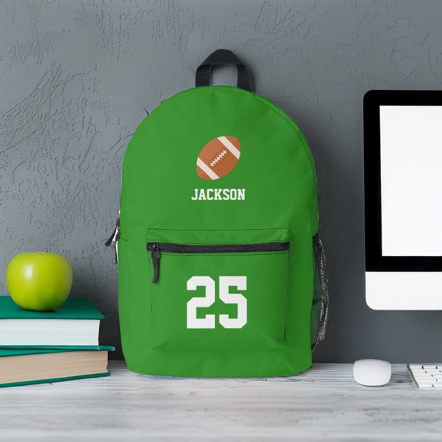 Sac À Dos Imprimé Thème Personnalisé Du Football (Créateur téléchargé)