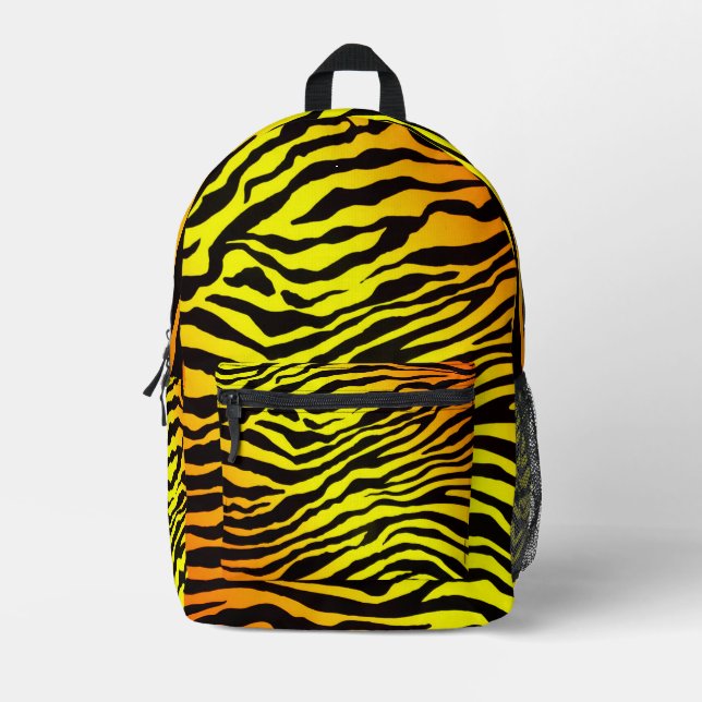 Sac À Dos Imprimé Tiger (Recto)