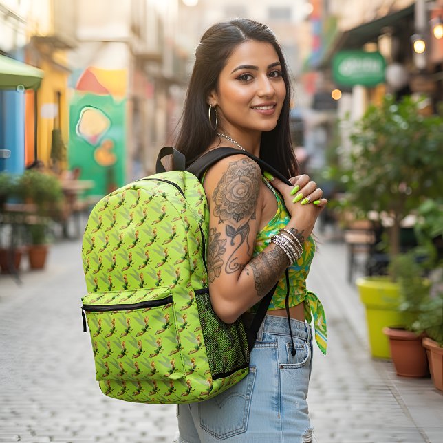 Sac À Dos Imprimé Tinker Bell Printed Backpack (Créateur téléchargé)