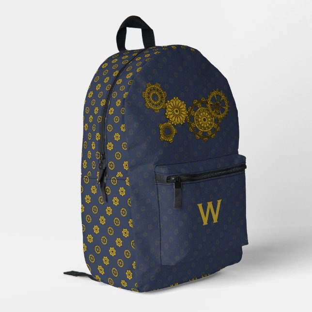 Sac à dos imprimé tissé (Coin arrière gauche)