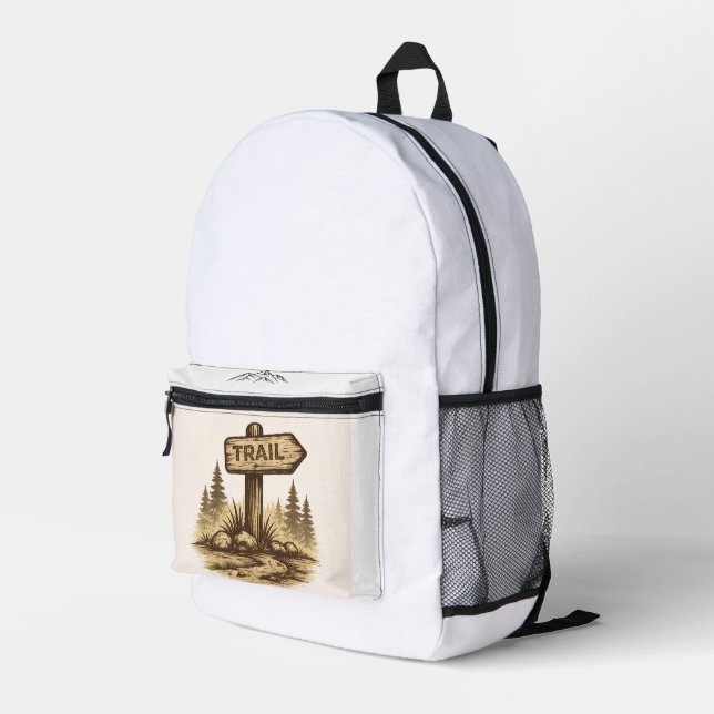 Sac À Dos Imprimé Trail Boss Graphic Backpack - Outdoor (Coin arrière droit)