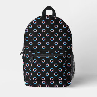 Sac À Dos Imprimé Trans Pride Drapeau Coeur Motif Transgenre Pride
