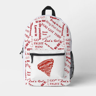 Sac À Dos Imprimé Travail d'équipe de Red Tornado