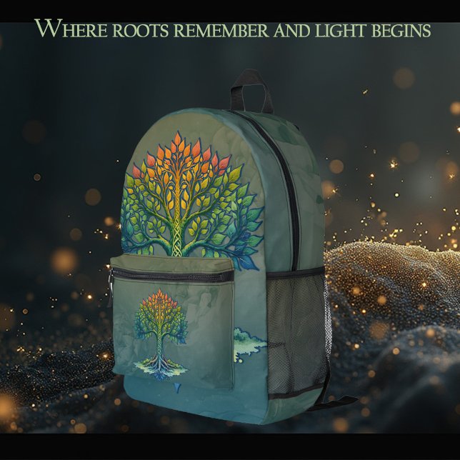 Sac À Dos Imprimé Tree of Life Shifting Dawn  (Créateur téléchargé)