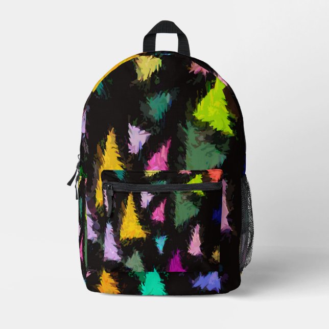 Sac À Dos Imprimé Triangles Ditzy (Recto)