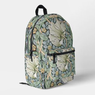 Sac À Dos Imprimé Tulipes Pimpernel Art Botanique de William Morris