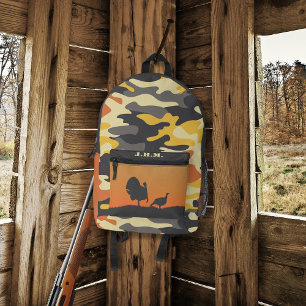 Sac à dos imprimé Turquie et Camo