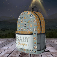 Twinkle Little Star Animal Motif Nom du bébé