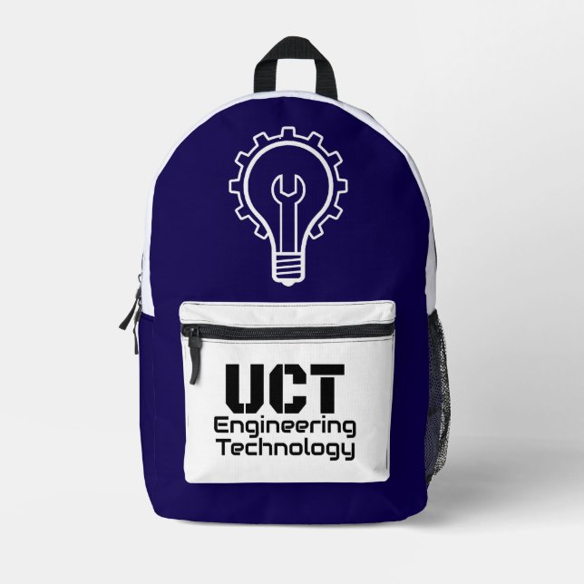 SAC À DOS IMPRIMÉ UCT_ENGINEERING PRINTED BACKPACK (Recto)