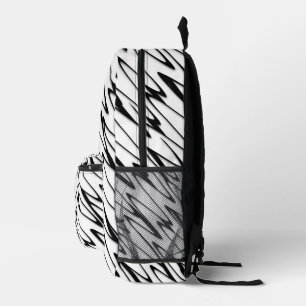 Sac À Dos Imprimé Un art moderne Abstrait de ligne énergétique