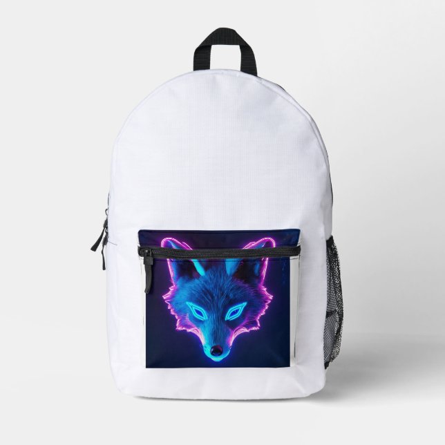 Sac À Dos Imprimé Un design animal captivant (Recto)