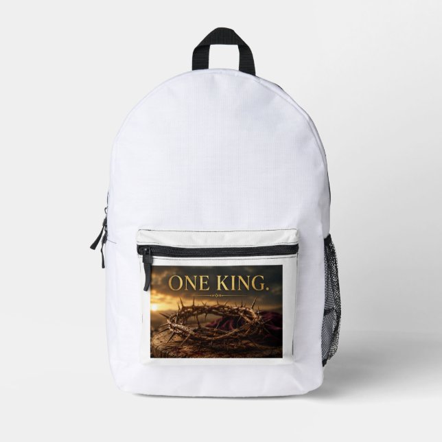 Sac À Dos Imprimé Un roi (Recto)