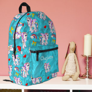 Sac À Dos Imprimé Unicorn Magic Aqua