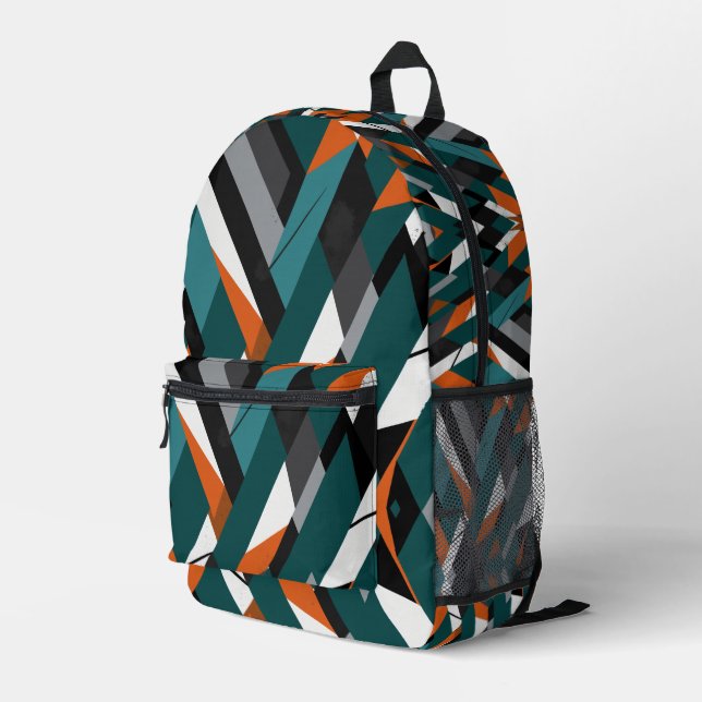 Sac À Dos Imprimé Urban (Coin arrière droit)