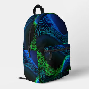 Sac À Dos Imprimé Vague légère