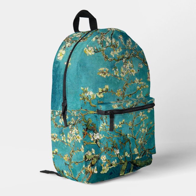 Sac À Dos Imprimé Van Gogh Almond Blossoms Classic Impressionism (Coin arrière gauche)