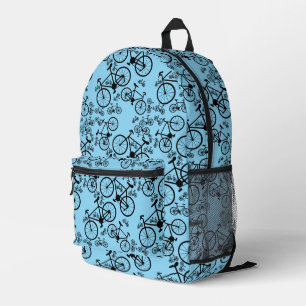 Sac À Dos Imprimé Vélos Grand et Petit