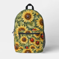 Vert olive Vert verdure Tournesol Lady Bug Garden