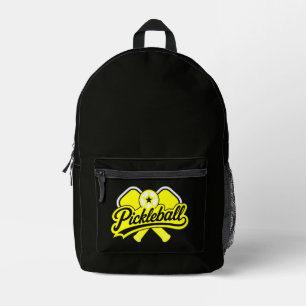 Sac À Dos Imprimé Vêtements de Pickleball Joueurs