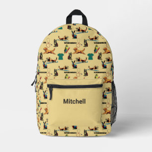 Sac À Dos Imprimé Vétérinaire