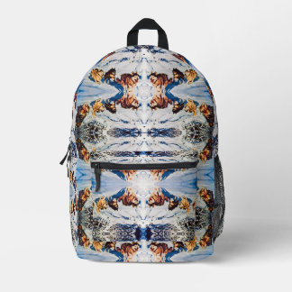 Sac À Dos Imprimé Vintage Alaska eskimo Malamute course de traîneau