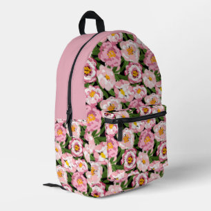 Sac À Dos Imprimé Vintage Floral de pivoine